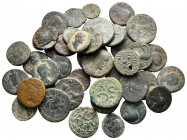 Lot of ca. 41 roman provincial bronze coins / SOLD AS SEEN, NO RETURN!nearly very fine