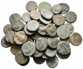 Lot of ca. 52 roman provincial bronze coins / SOLD AS SEEN, NO RETURN!nearly very fine