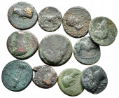 Lot of ca. 11 roman provincial bronze coins / SOLD AS SEEN, NO RETURN!
nearly very fine