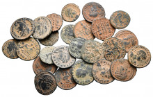 Lot of ca. 25 late roman bronze coins / SOLD AS SEEN, NO RETURN!
very fine