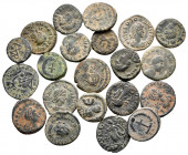 Lot of ca. 21 late roman bronze coins / SOLD AS SEEN, NO RETURN!
very fine