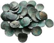 Lot of ca. 50 byzantine scyphate coins / SOLD AS SEEN, NO RETURN!
very fine