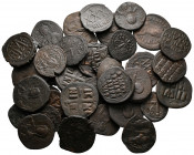 Lot of ca. 40 byzantine bronze coins / SOLD AS SEEN, NO RETURN!very fine