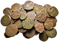 Lot of ca. 50 byzantine bronze coins / SOLD AS SEEN, NO RETURN!
nearly very fine