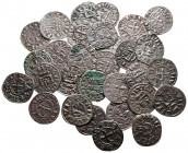 Lot of ca. 30 medieval denier / SOLD AS SEEN, NO RETURN!very fine