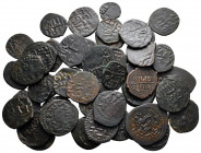 Lot of ca. 48 islamic bronze coins / SOLD AS SEEN, NO RETURN!

very fine