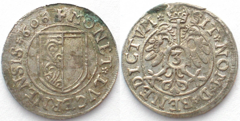 LUZERN. Groschen 1606, Silber, Erhaltung!
HMZ 2-638g. vz (XF)