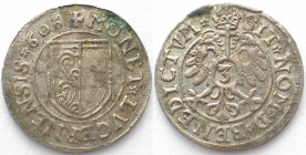 LUZERN. Groschen 1606, Silber, Erhaltung!
