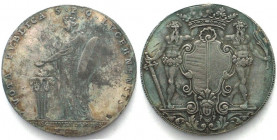 LUZERN. Zinnabschlag der Silbermedaille o.J.(1815), Bataillon Göldi, Zinn