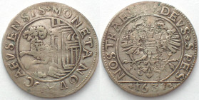 SCHAFFHAUSEN. Dicken 1631, Silber, Erhaltung!