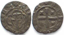 SAVOYEN-NYON. Obolo di Bianchetto, Graf Amedeo VIII., 1391-1416, Billon.