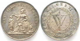 VEVEY. Schulprämie o.J.(1885), Silber