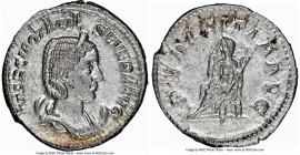 Otacilia Severa (AD 244-249). AR antoninianus (23mm, 4.29 gm, 7h). NGC MS 5/5 - 4/5. Rome, AD 144-146. MARCIA OTACIL-SEVERA AVG, draped bust of Otacil...