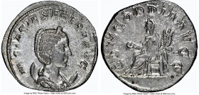 Otacilia Severa (AD 244-249). AR antoninianus (22mm, 3.82 gm, 6h). NGC MS 5/5 - 4/5. Rome, AD 146-148. M OTACIL SEVERA AVG, draped bust of Otacilia Se...