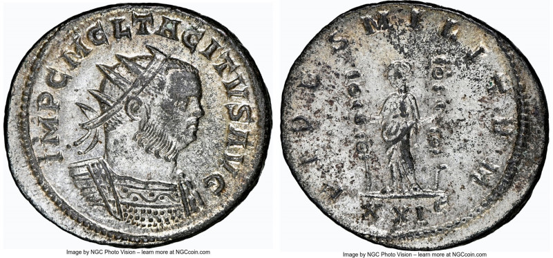 Tacitus (AD 275-276). BI antoninianus (23mm, 4.21 gm, 11h). NGC Choice AU 5/5 - ...