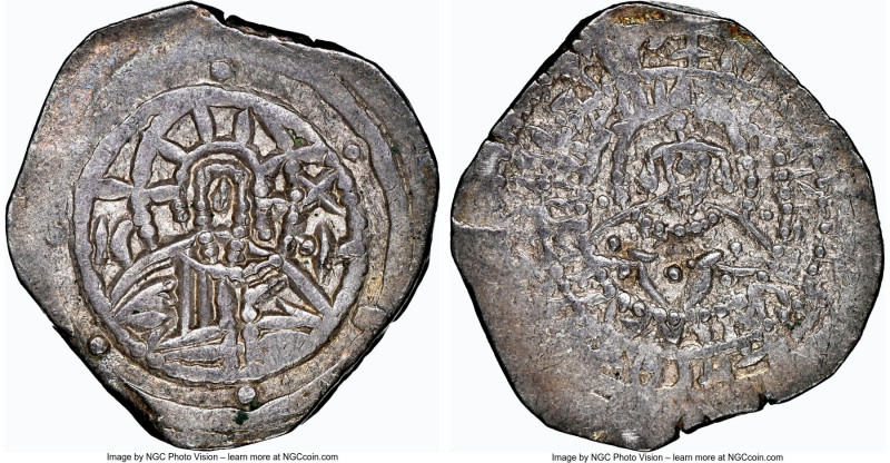 John VIII Palaeologus (AD 1421/5-1448). AR stavraton (25mm, 6.71 gm, 6h). NGC Ch...