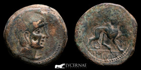 Castulo Æ Bronze As, Heavy Series (28.40 g) 28.40 g 32 mm. Cazlona, Jaén 180 BC Good Very Fine