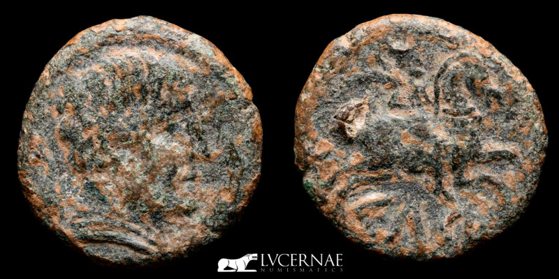 Ancient Hispania - Kese-tarraco (Tarragona), 120-20 BC. 
Bronze As (12,14 g., 26...