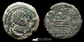 Vlia Bronze As 16,50 g, 30 mm Ulia 50 BC Good very fine