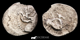 Emporiton Silver Tritartemorion 0,39 g., 11 mm. Ampurias (Girona). 220-150 a.C. VF