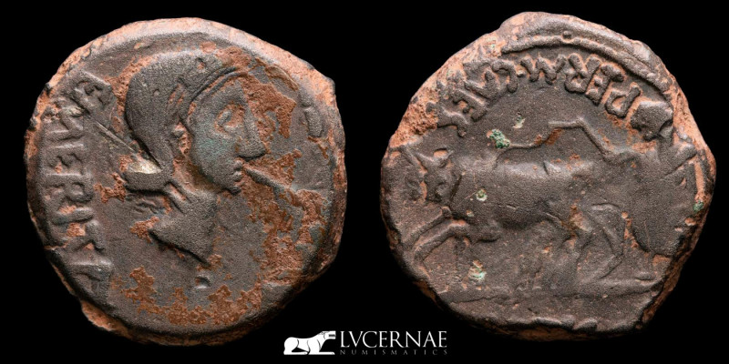 Roman Empire - Spain - Augustus times (27 B.C. - 14 A.D.)
Bronze dupondius (19.3...
