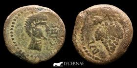 Julia Traducta. Augustus Æ Bronze Semis 6.04 g. 21 mm. Julia Traducta 27 B.C-14 AD. Good very fine (MBC)