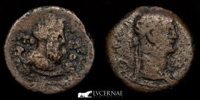 Claudius I Æ Bronze Diobol 5.98 g., 25 mm. Alexandria 11=50-51 Good very fine