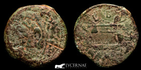 Gades Bronze Sestertius 39,17 g, 37 mm, 6 h. Gades 20 BC. Good very fine