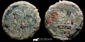 Anonymous Janus Bronze As 33,92 g 34 mm Rome 206-194 B.C. Very fine (MBC)