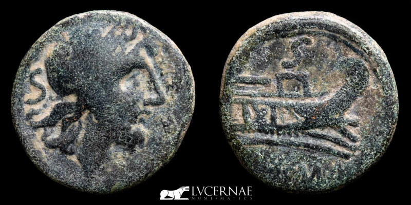 Roman Republic - Anonymous bronze semis (7,35 g. 22 mm.) minted in Rome between ...