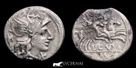 L. Cupiennius  Silver Denarius 2,75 g., 19 mm. Rome 147 B.C. Good fine (MBC)