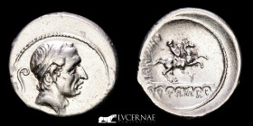 L. Marcius Philippus Silver Denarius 4,00 g. 19 mm. Rome 56 BC extremely fine