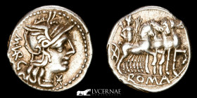 M. Vargunteius Silver Denarius 3,94 g. 20 mm. Rome 130 A.D. extremely fine