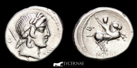P. Crepusius Silver Denarius 3.89 g. 18 mm. Rome 82 B.C. Good very fine (MBC+)