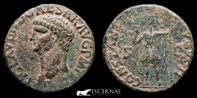 Claudius I Æ Bronze Æ As 9.87 g. 27 mm. Rome 41-50 A.D. Good very fine (MBC)