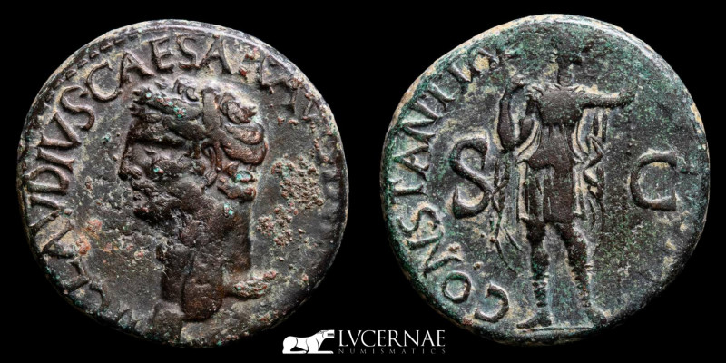 Roman Empire - Claudius I (41 - 54 A.D.) Bronze as (12,50 g. 26 mm.). Minted in ...