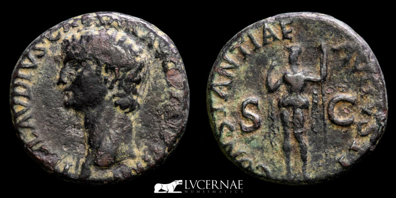 Roman Empire - Claudius I (41 - 54 A.D.) Bronze as (10,20 g. 26 mm.). Minted in ...