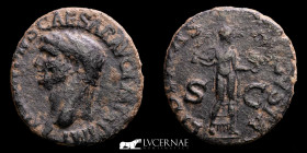 Claudius I (41-54) Æ Bronze As 8,50 g. 27 mm. Rome 41-42 A.D. Good Very fine