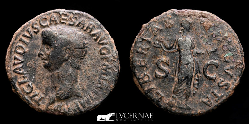 Roman Empire - Claudius I (41-54 A.D.) 
Bronze As (9.35 g. 30 mm.). Rome mint, 4...