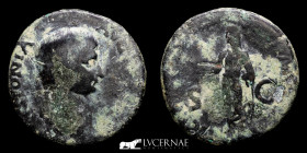 Antonia bronze Dupondius 8,47 g, 27 mm Rome 42 A.D. VF
