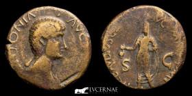 Antonia bronze Dupondius 12,27 g, 28 mm Rome 42 A.D. VF