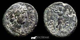 Hadrian (117-138 AD.) Æ Bronze As 10,65 g., 25 mm. Rome 134-138 A.D. Good fine