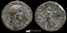 Antoninus Pius 138-161 Bronze Sestertius 23.95 g. 31 mm. Rome 143 Good very fine (MBC)