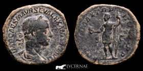 Severus Alexander Bronze Sestertius 18.80 g., 31 mm. Rome 225 AD Good very fine