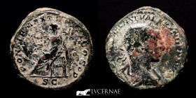 Severus Alexander Copper As 11.40 g, 26 mm Rome 223 Very Fine