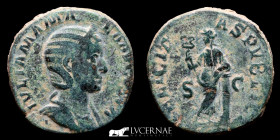 Julia Mamaea Bronze Sestertius 17.90 g, 29 mm Rome 222-235 A.D. GVF
