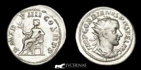 Gordian III  Silver Antoninianus 4.91 g. 23 mm. Rome 241/243 Extremely fine.