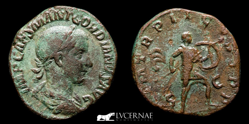 Roman Empire - Gordian III (238-244 A.D.) Æ Sestertius. Rome, AD 239. 

IMP CAES...