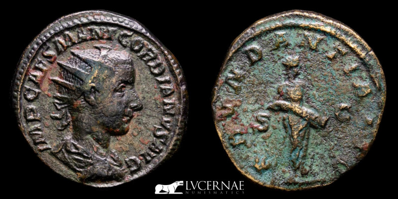 Roman Empire - Gordian III (238-344 A.D.) Æ Dupondius. Rome, AD 240. 

IMP CAES ...