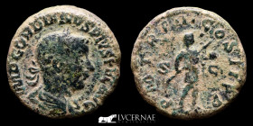 Gordian III 238-244 A.D. Bronze Æ As 11.11 g, 24 mm. Rome 240 Good very fine (MBC)
